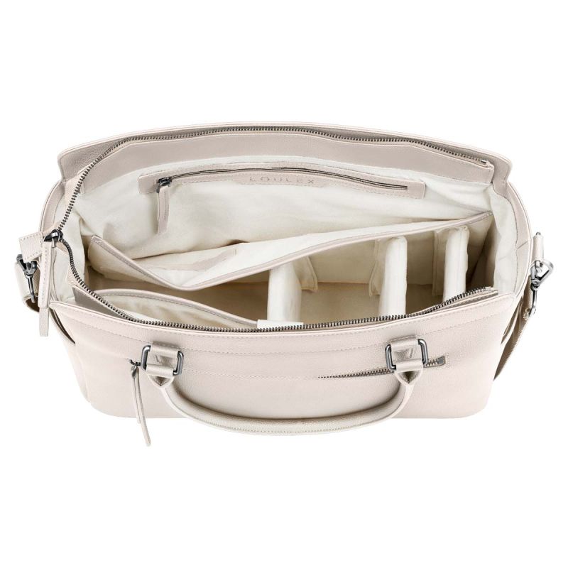 LOULEX HANDBAG BEIGE