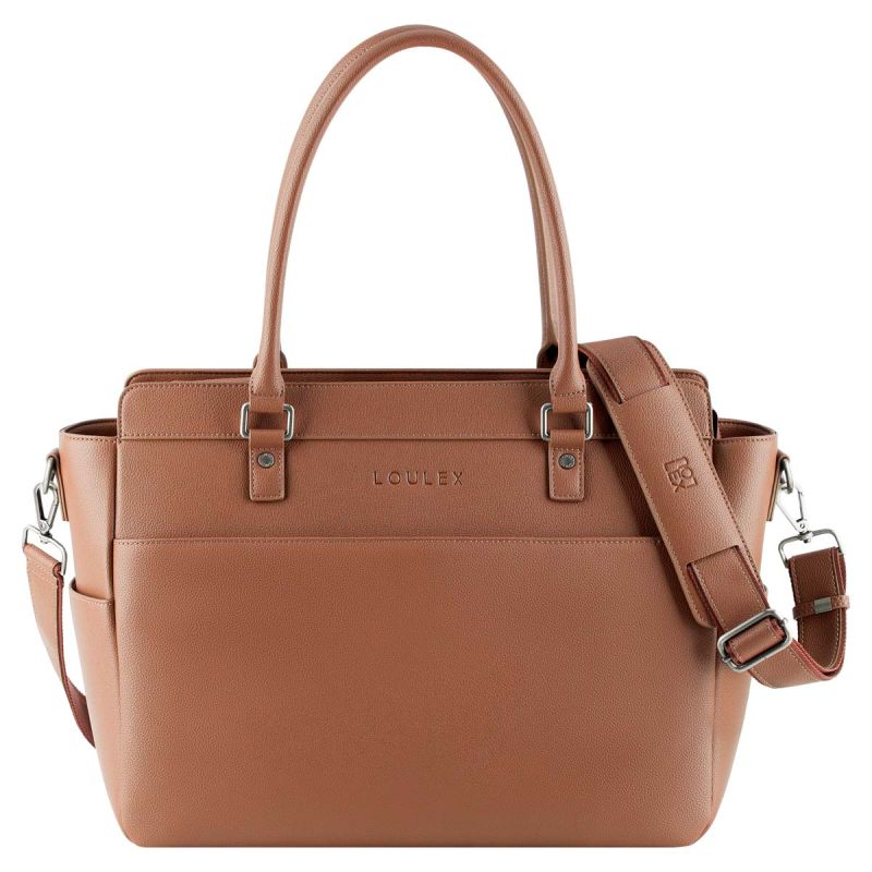 LOULEX HANDBAG MARRON