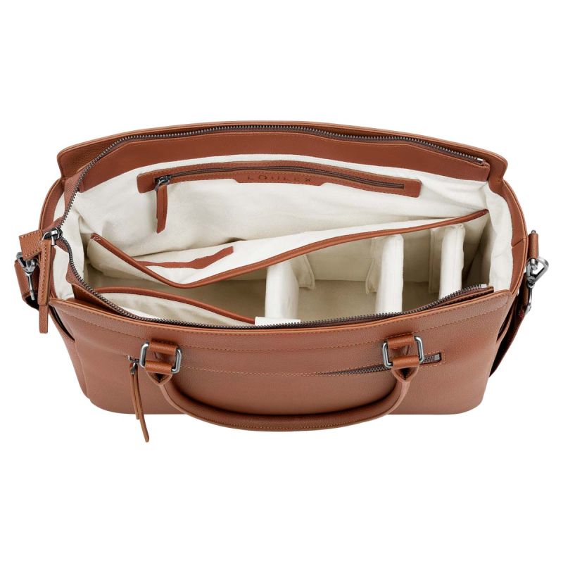 LOULEX HANDBAG MARRON