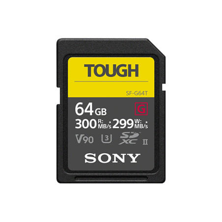 SONY SD SERIE G TOUGH 64GB R300W299 UHS-II CL