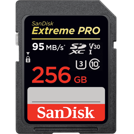 SANDISK SD EXTREME PRO 256GB 170MB/S V30 U3 UHS SANDISK SD EXTREME PRO 256GB 170MB/S V30 U3 UHS