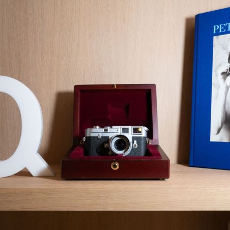 LEICA M6J SILVER + ELMAR 50MM/2.8 RENTRANT 1954-1994d'occasion - Appareil collection - Garantie 12 mois -