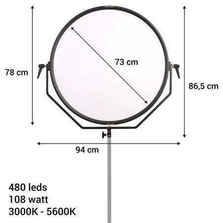 Falcon Eyes Bi-Colour LED Lamp Sophiez SO-108