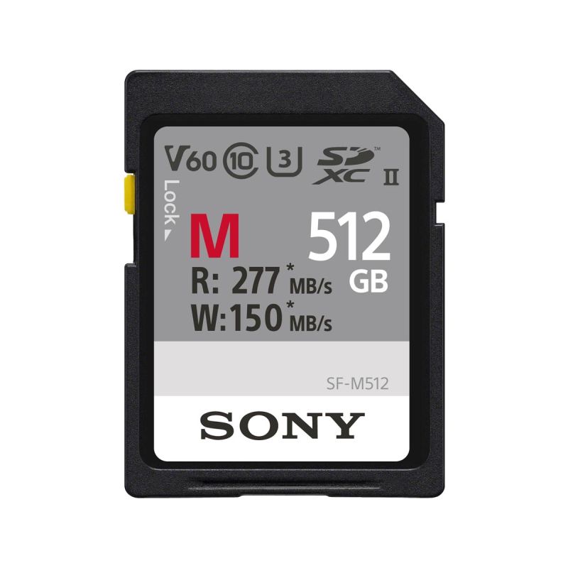 SONY SD SERIE M 512GB R277W150 UHS-II