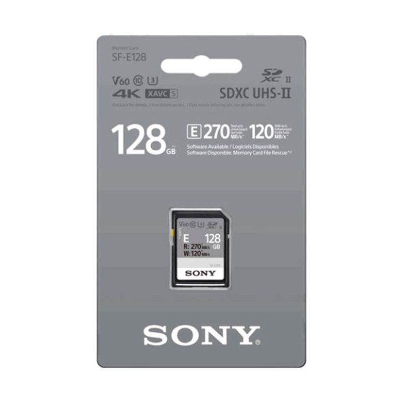 SONY SD SERIE E UHS-II 128GB 270/120MB/S CL 1