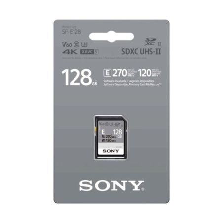 SONY SD SERIE E UHS-II 128GB 270/120MB/S CL 1