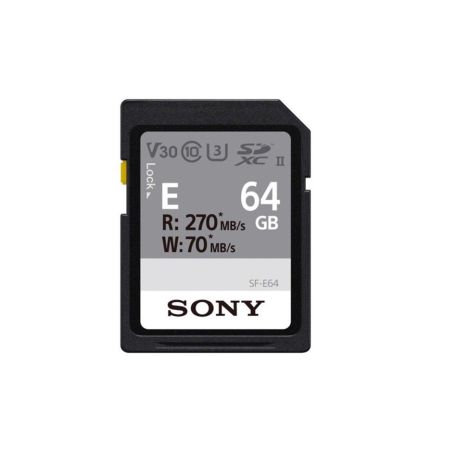 SONY SD SERIE E UHS-II 64GB 270/70MB/S CL 10