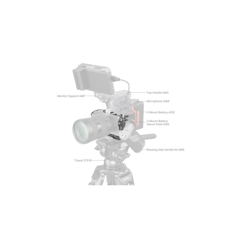 SmallRig 4770Quick Release Cage Kit fx30/3