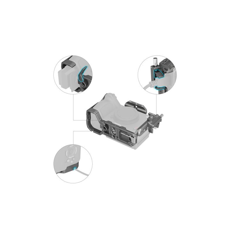 SmallRig 4770Quick Release Cage Kit fx30/3