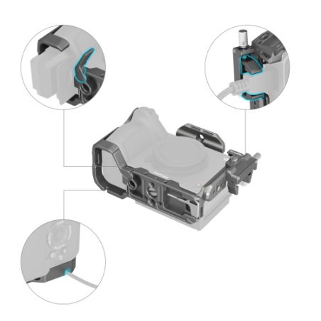 SmallRig 4770Quick Release Cage Kit fx30/3