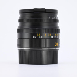 Leica Summicron-M 50mm f/2 Noir 11826 Occasion Garantie 12 Mois