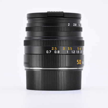 Leica Summicron-M 50mm f/2 Noir 11826 Occasion Garantie 12 Mois