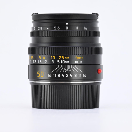 Leica Summicron-M 50mm f/2 Noir 11826 Occasion Garantie 12 Mois