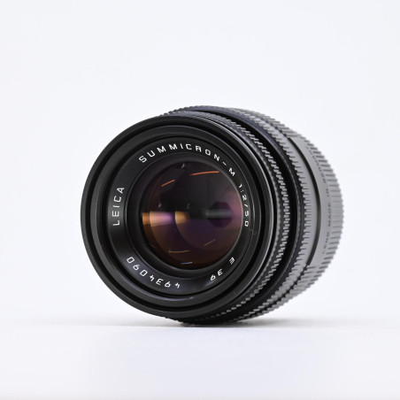 Leica Summicron-M 50mm f/2 Noir 11826 Occasion Garantie 12 Mois