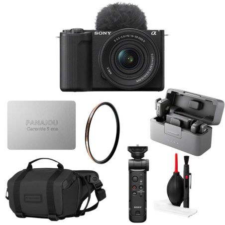 Pack Créateur Panajou Sony ZV-E10 II + 16-50 + micro + poignée + accessoires