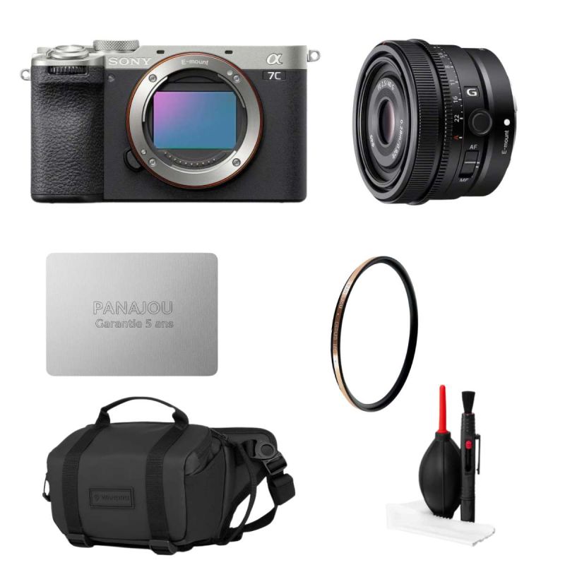 Pack Street Photo Panajou Sony A7C II + 40mm f/2.5 + sac Wandrd