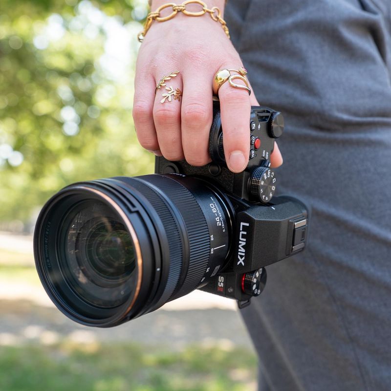 Pack Prime Panajou Panasonic S5 II + 24-60mm f/2.8 + accessoires photo