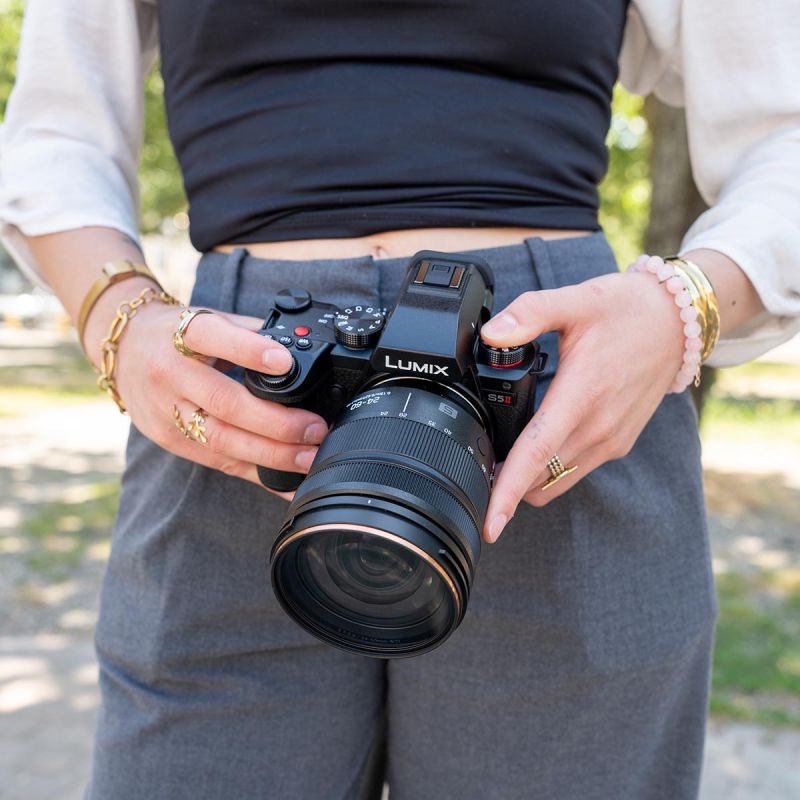 Pack Prime Panajou Panasonic S5 II + 24-60mm f/2.8 + accessoires photo