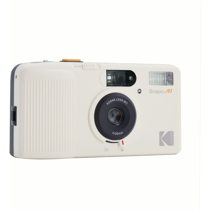 Kodak Snapic A1 35mm Film Camera Ivory White