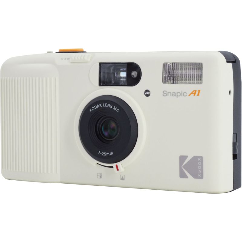 Kodak Snapic A1 35mm Film Camera Ivory White
