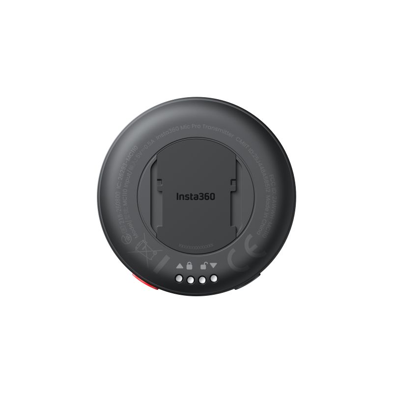 Insta360 Mic Pro Transmitter Graphite Black Micro Sans Fil