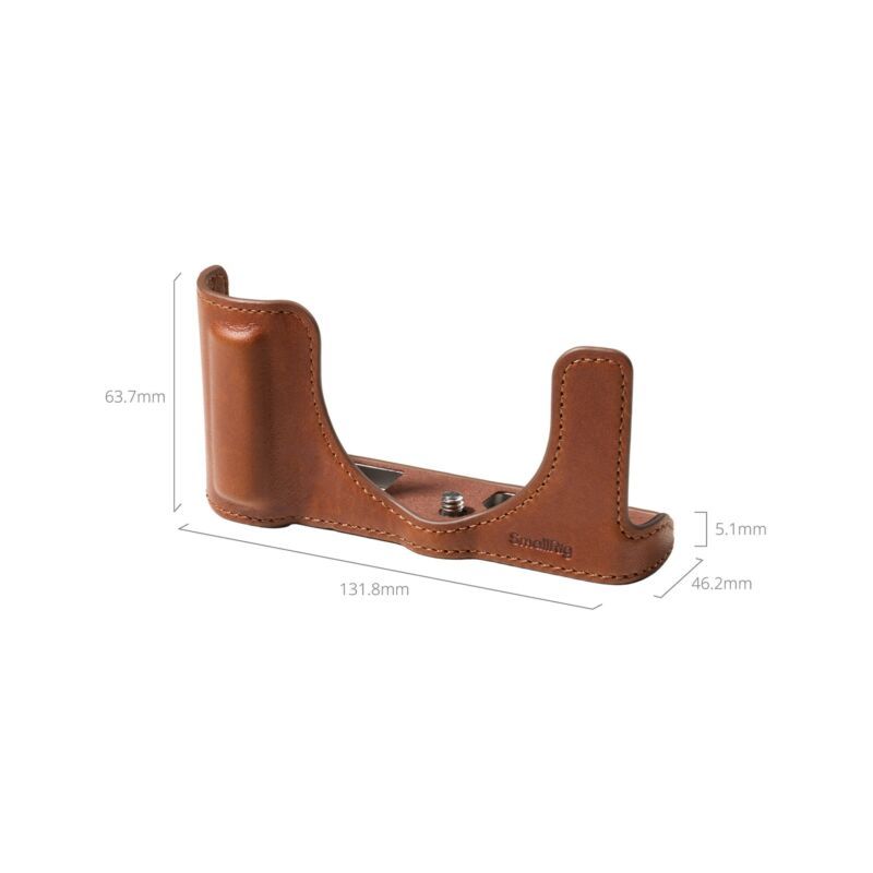 Smallrig 5699 Demi Etui Cuir Lumix L10 Marron