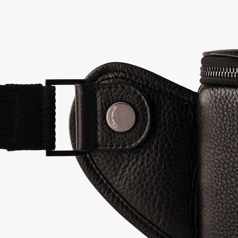 OBERWERTH Sling Bag Pure Black