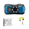 PENTAX WG-90 BLEU Pack Dragonne+Batterie sup
