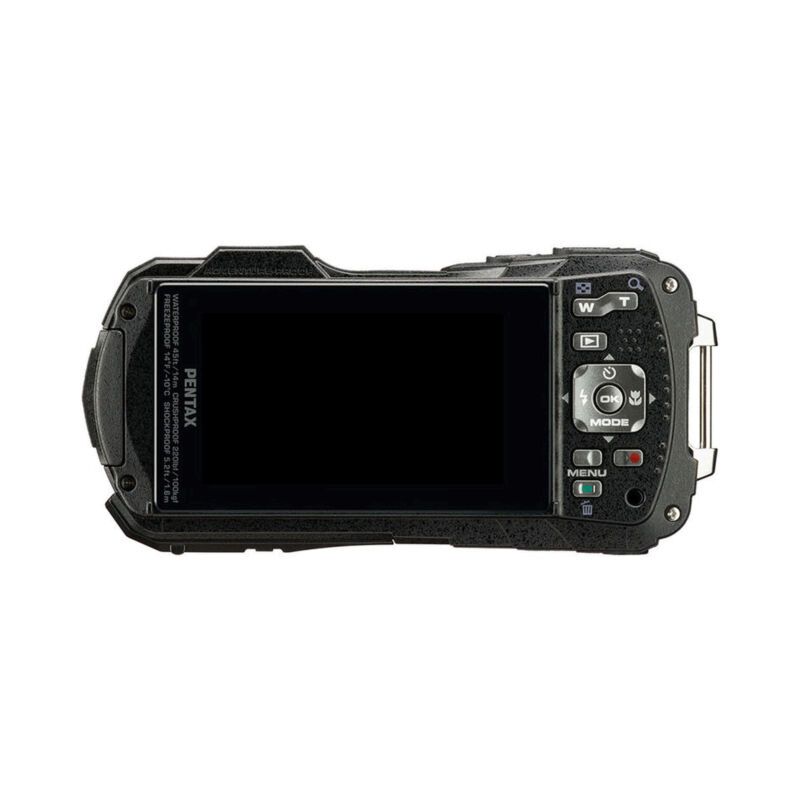 PENTAX WG-90 Noir Pack Dragonne + Batterie Supplémentaire