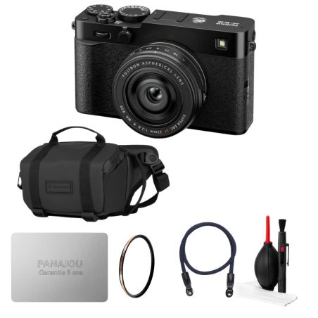 Pack Street Photo Fujifilm X-E5 Noir + 23mm f/2.8 WR + accessoires