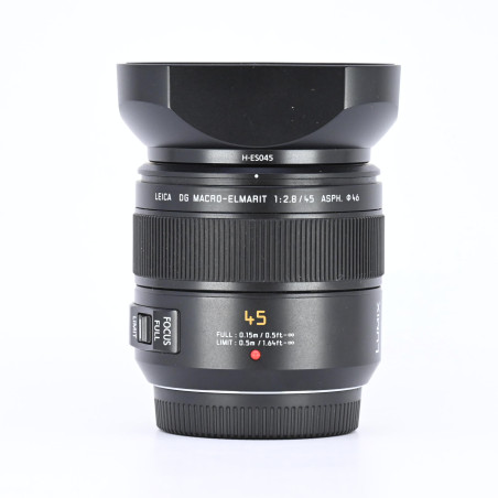 Panasonic Leica DG Macro-Elmarit 45mm F2.8 ASPH. O.I.S. Occasion Garan