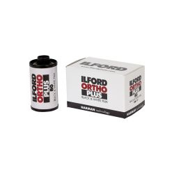 ILFORD Ortho Plus 135-36 Film Noir et Blanc Orthochromatique ISO 80
