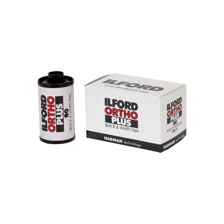 ILFORD Ortho Plus 135-36 Film Noir et Blanc Orthochromatique ISO 80