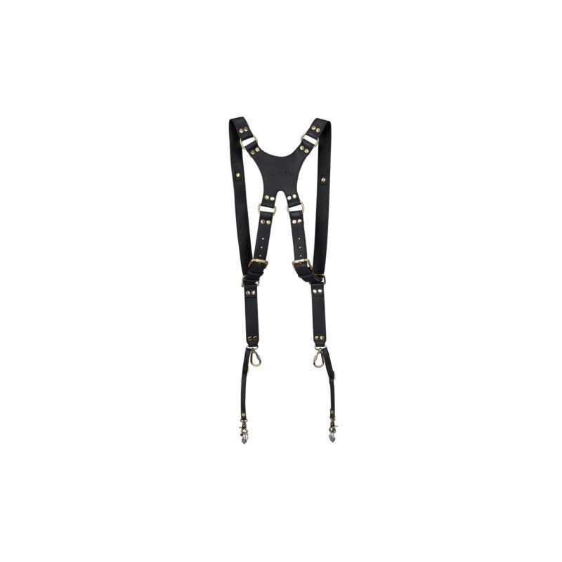 LOULEX DOUBLE-STRAP NOIR