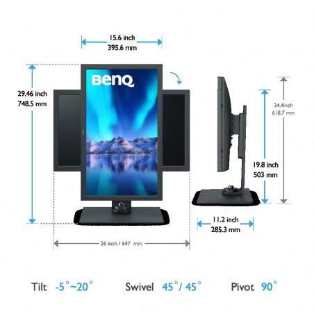 BenQ SW271C IPS 4K PRO 27\"