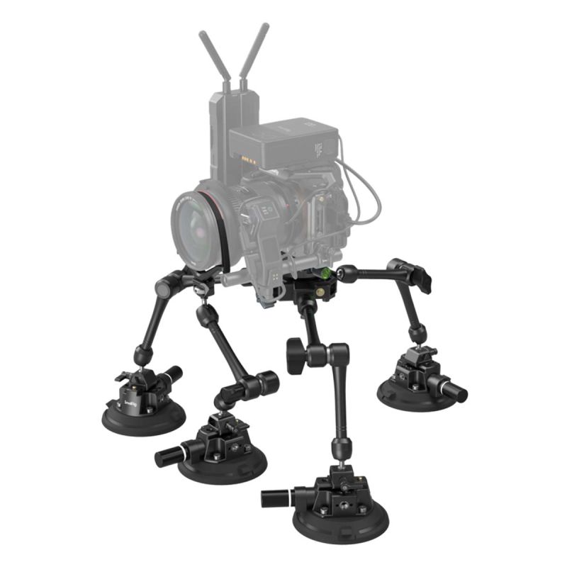 SMALLRIG 3565B 4 BRAS + VENTOUSE CAR