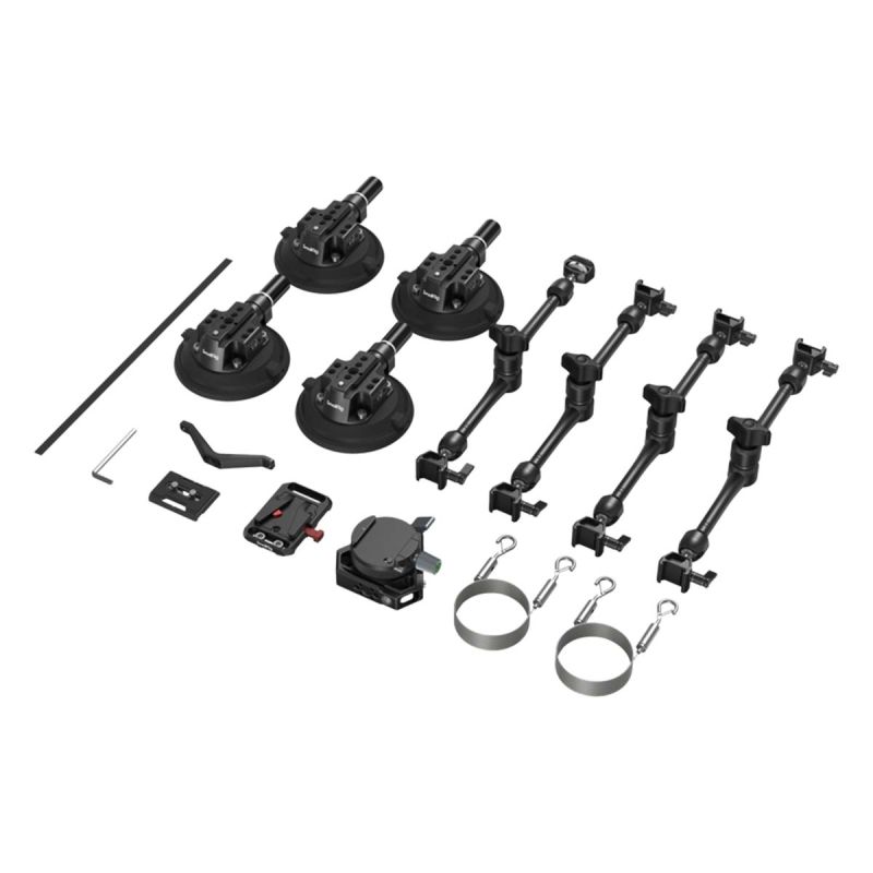 SMALLRIG 3565B 4 BRAS + VENTOUSE CAR