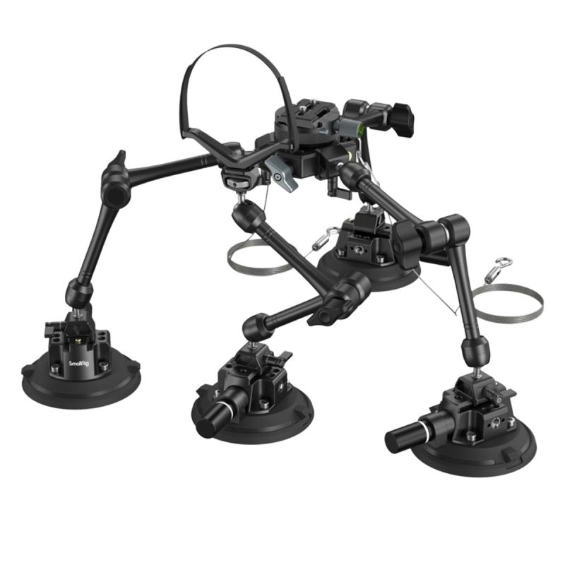 SMALLRIG 3565B 4 BRAS + VENTOUSE CAR