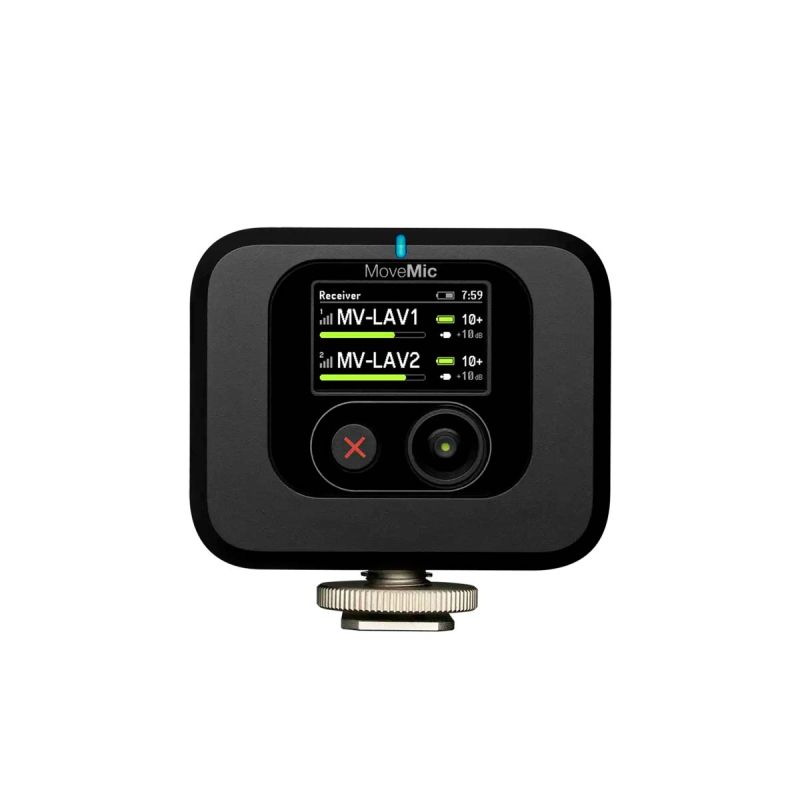 Shure MoveMic 88+ Micro Sans Fil Stéréo Bluetooth