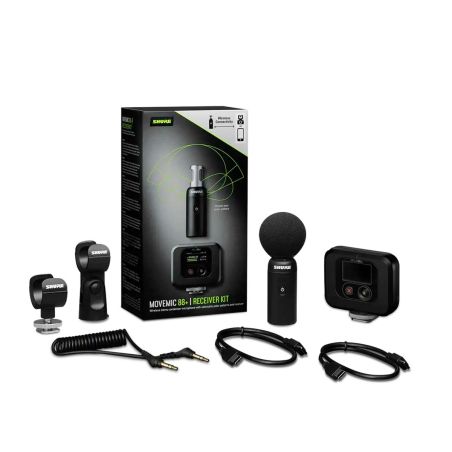 Shure MoveMic 88+ Micro Sans Fil Stéréo Bluetooth