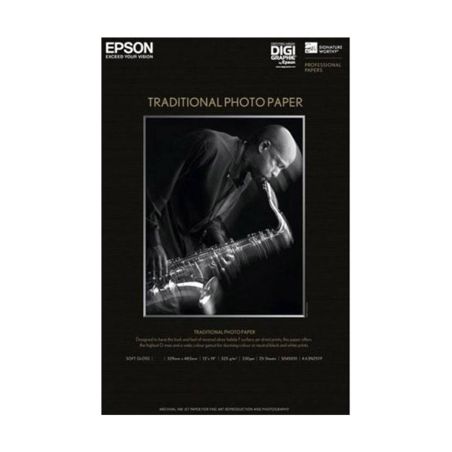 EPSON PAPIER PHOTO TRADITIONNEL A2 25F 330g