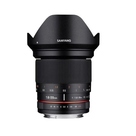 SAMYANG20/1.8 ED AS UMC CANON EF