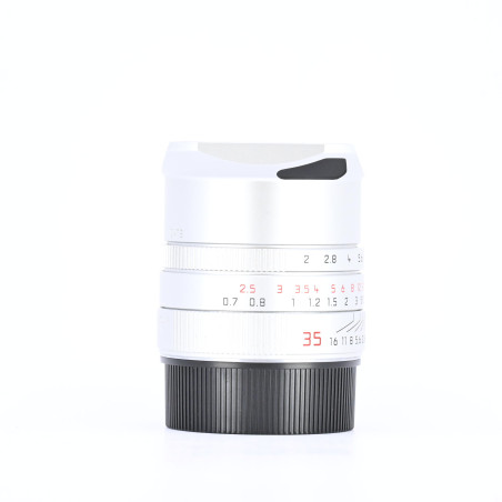 Leica Summicron-M 35mm f/2 ASPH. Silver Occasion Garantie 12 Mois