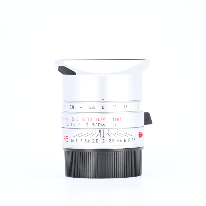 Leica Summicron-M 35mm f/2 ASPH. Silver Occasion Garantie 12 Mois