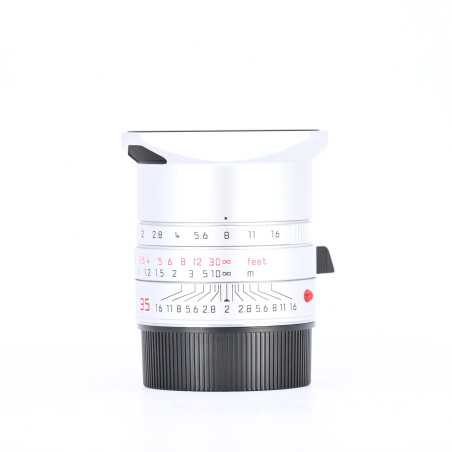 Leica Summicron-M 35mm f/2 ASPH. Silver Occasion Garantie 12 Mois