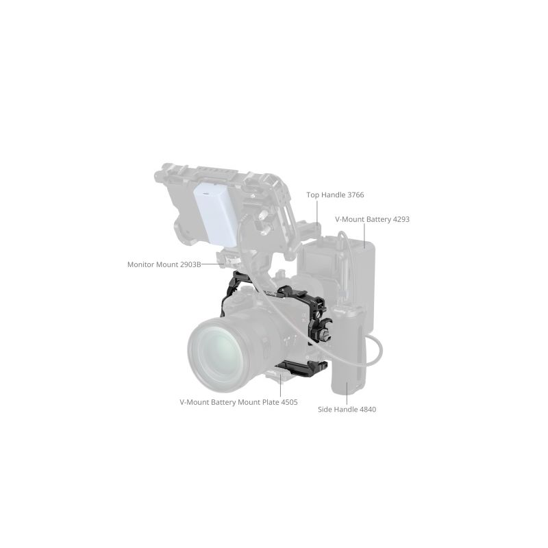 SMALLRIG 6702 Cage Alpha 7R VI HawkLock