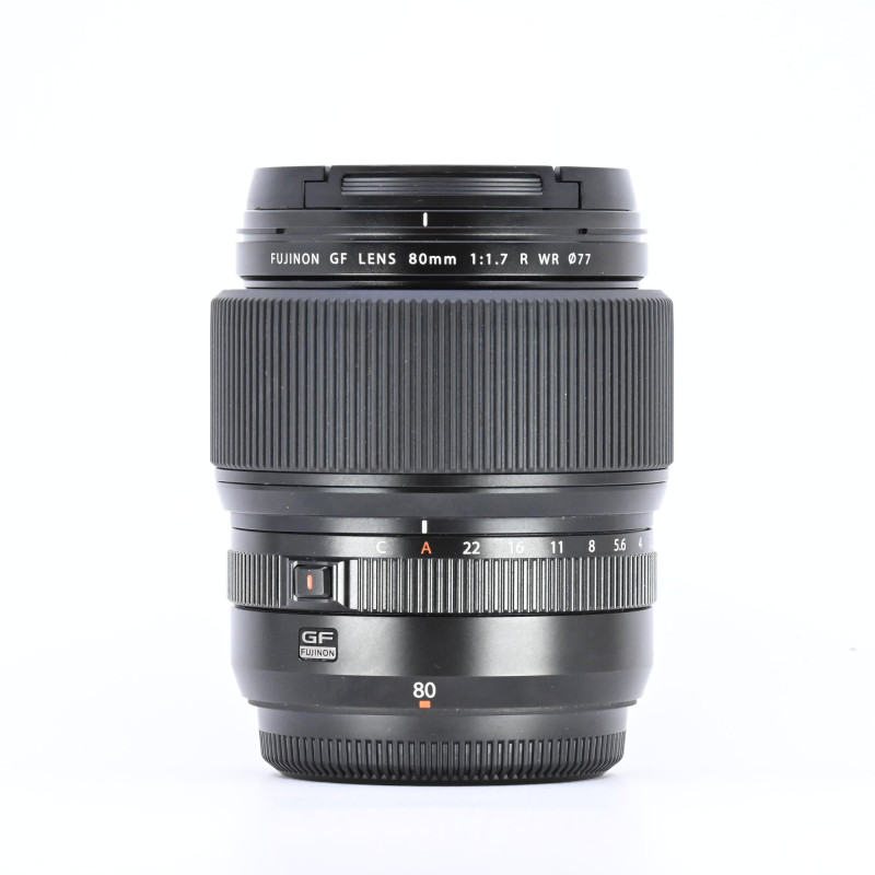Fujifilm GF 80mm F1.7 R WR d'Occasion Bon État Garantie 12 Mois