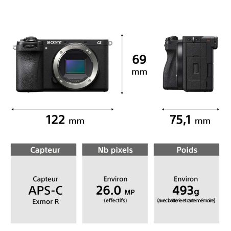 SONY ALPHA 6700 + 16-50MM + 70-350MM G OSS