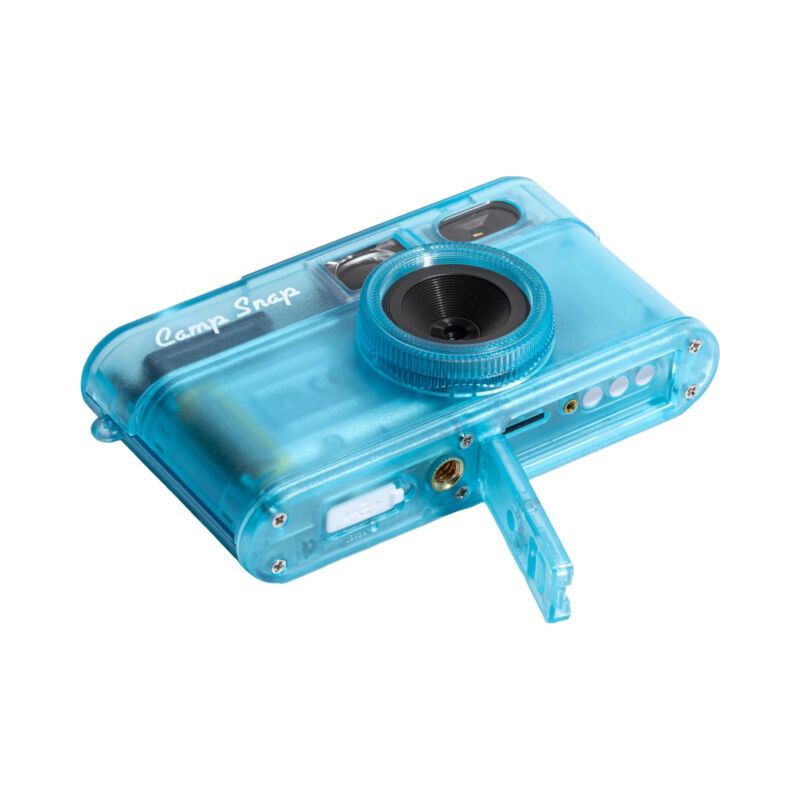 Camp Snap 2 - Bleu Transparent