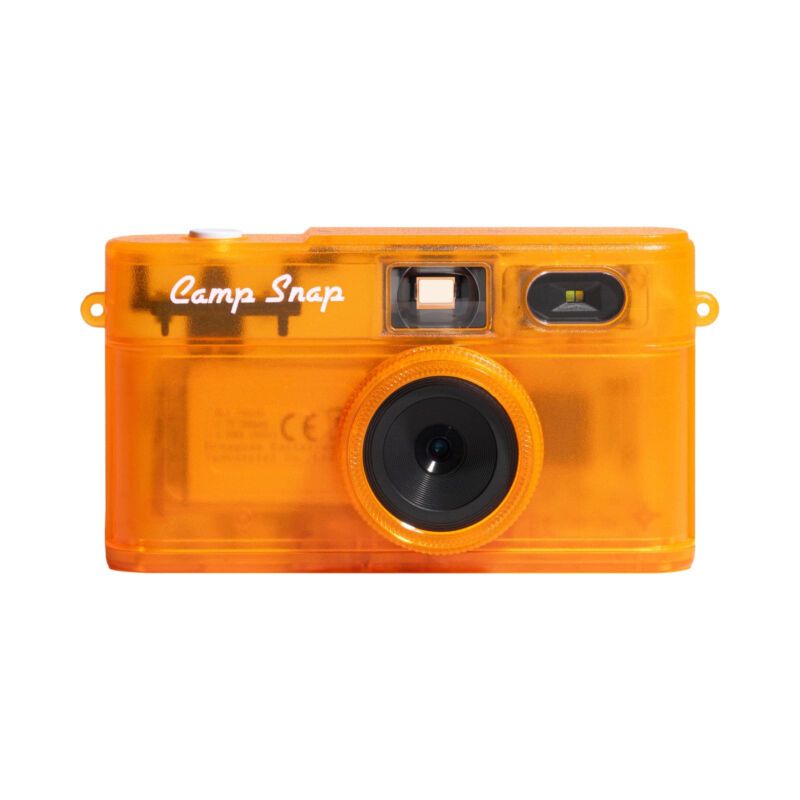 Camp Snap 2 - Orange Transparent